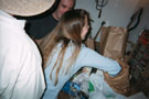 Prelude to the 'Battle Royale' -- tempers flared, shirts were ripped... it was not pretty...